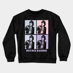 Dee Dee Ramone Pop Art Crewneck Sweatshirt